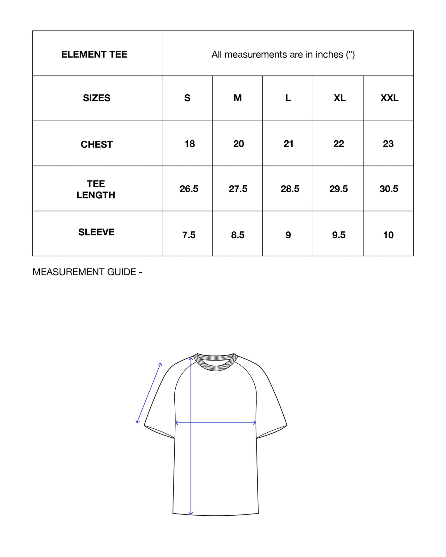 Element Tee - Built for Everyday