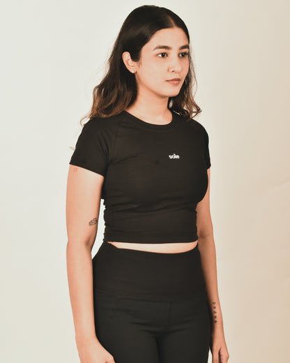 Element Cropped Tee - Built for Everyday